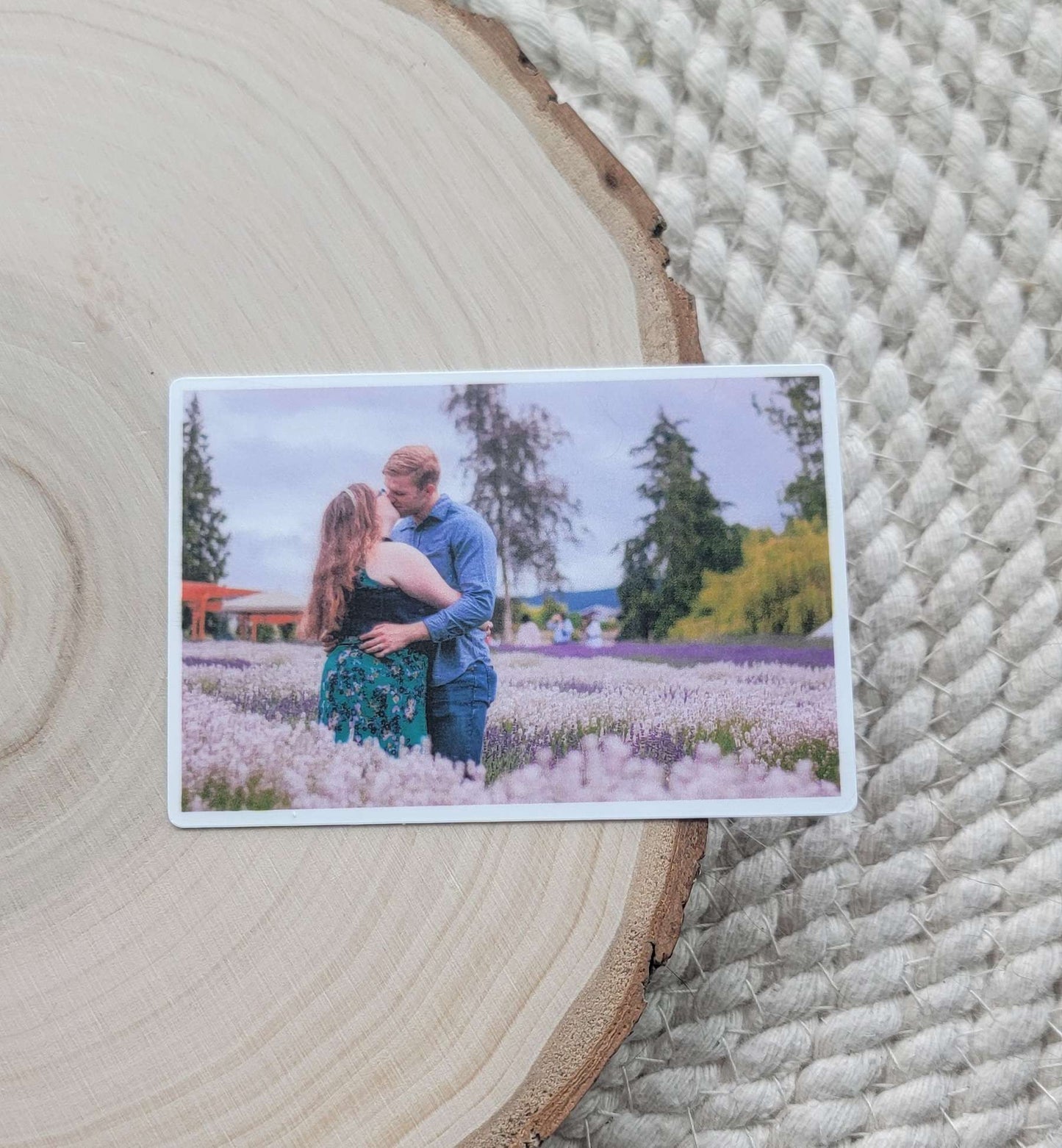 Custom Photo Portrait Sticker or Magnet