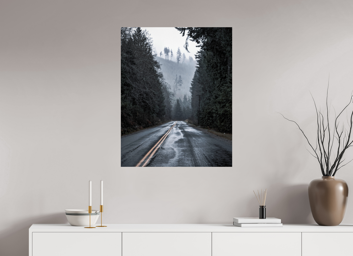Foggy Forest Drive