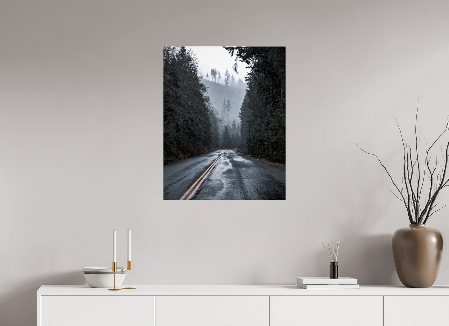 Foggy Forest Drive