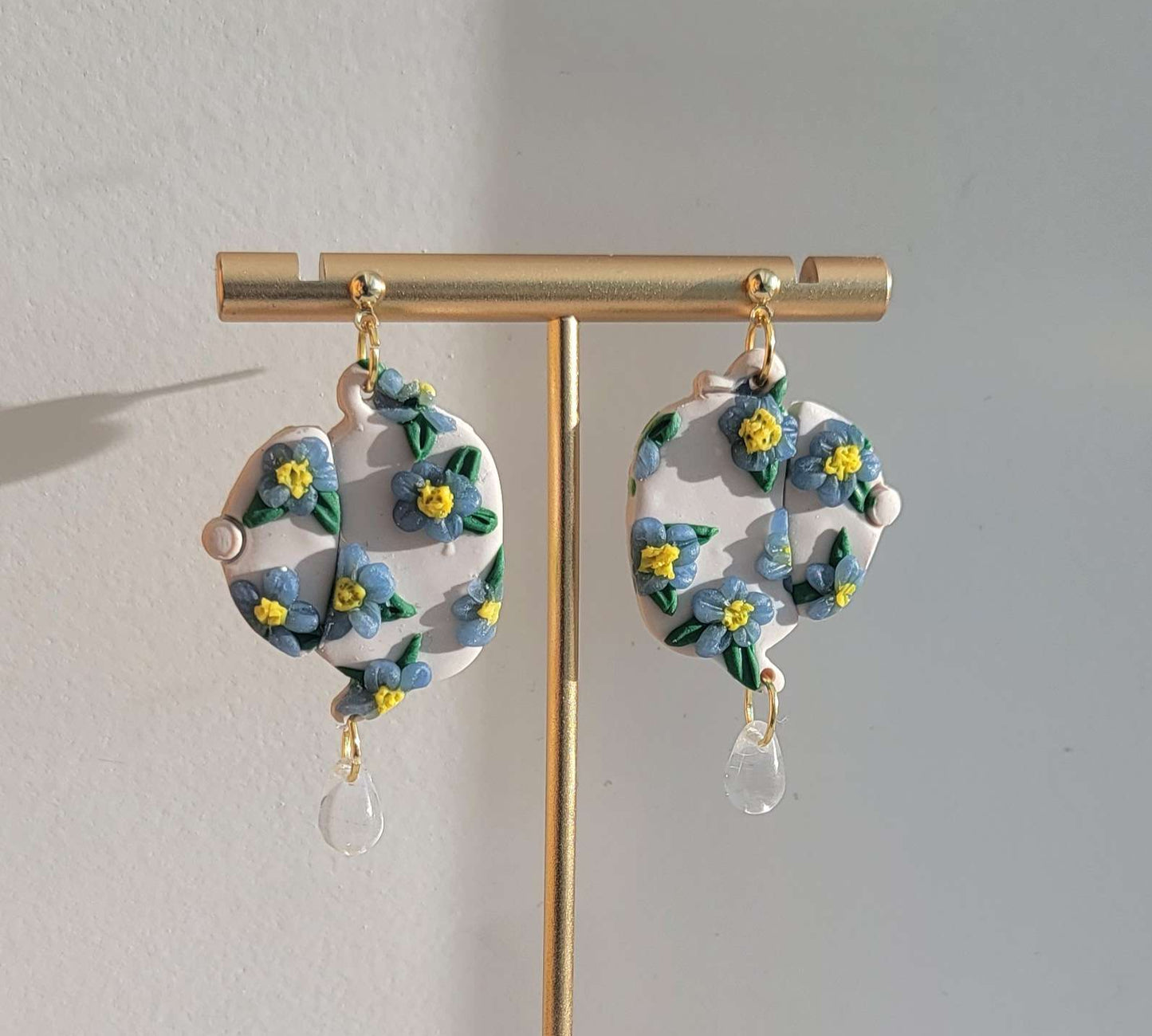 Blue Flower Teapots