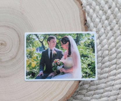 Custom Photo Portrait Sticker or Magnet