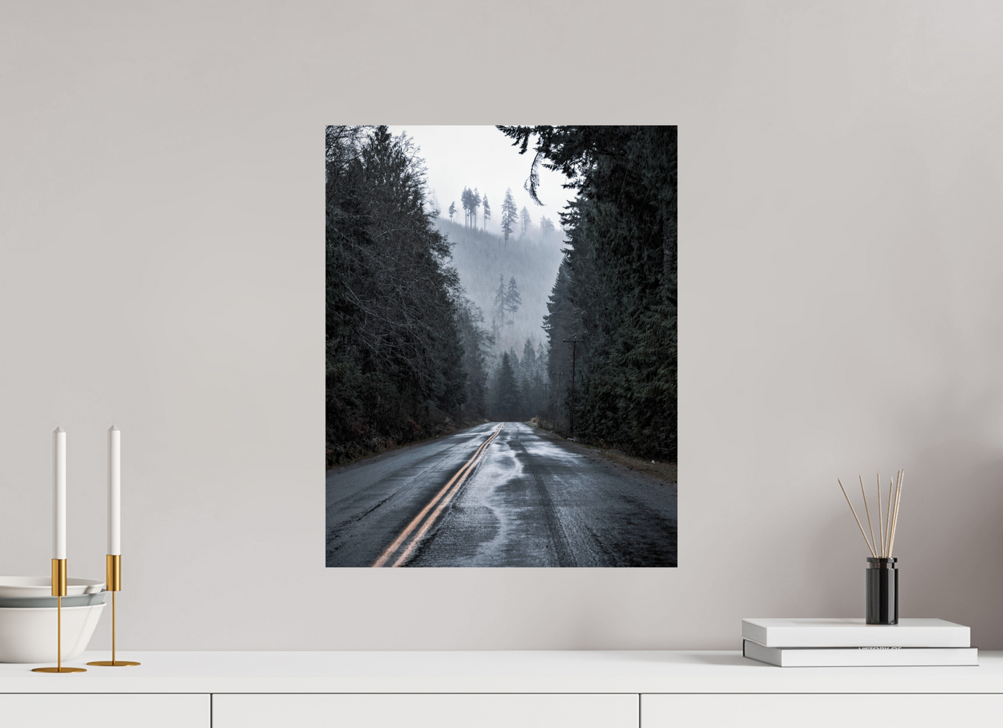 Foggy Forest Drive