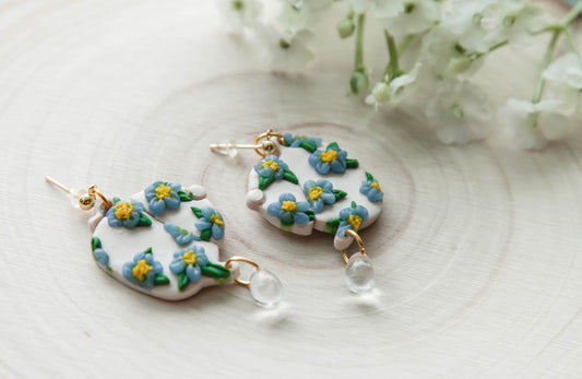 Blue Flower Teapots
