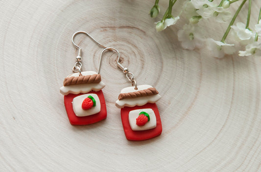Strawberry Jam Earrings